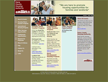 Tablet Screenshot of dcha.net